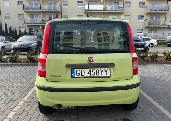 Fiat Panda cena 5000 przebieg: 217789, rok produkcji 2005 z Mieszkowice małe 121
